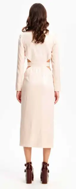 Alice McCall Night Sky Trench Dress Pale Pink Size 10 / M for rent on The Volte - image 3