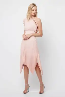 Mossman The Lady Like Dress in Blush Size 14 for rent on The Volte - image 1