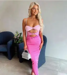 Eliya The Label / Zora Dress / Pink / Size XS / Au 6-8 for rent on The Volte - image 7