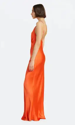 Bec & Bridge Lorelai V Maxi Dress in Fire Red Size AU 8 for rent on The Volte - image 2