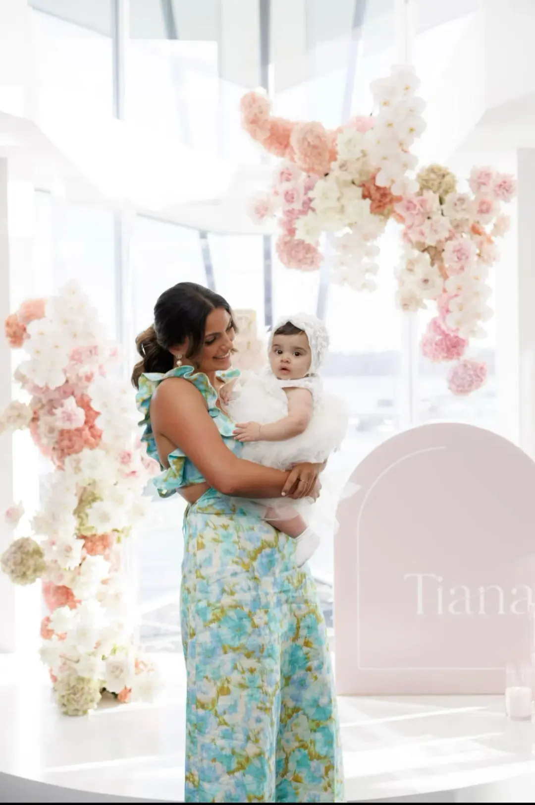 Zimmermann High Tide Frilled Midi Dress Floral Size 3 / Au 14 for rent on The Volte - main image