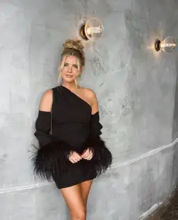 Bianca and Bridgett Dezi Mini Dress Black Size 8 / S for rent on The Volte - image 4