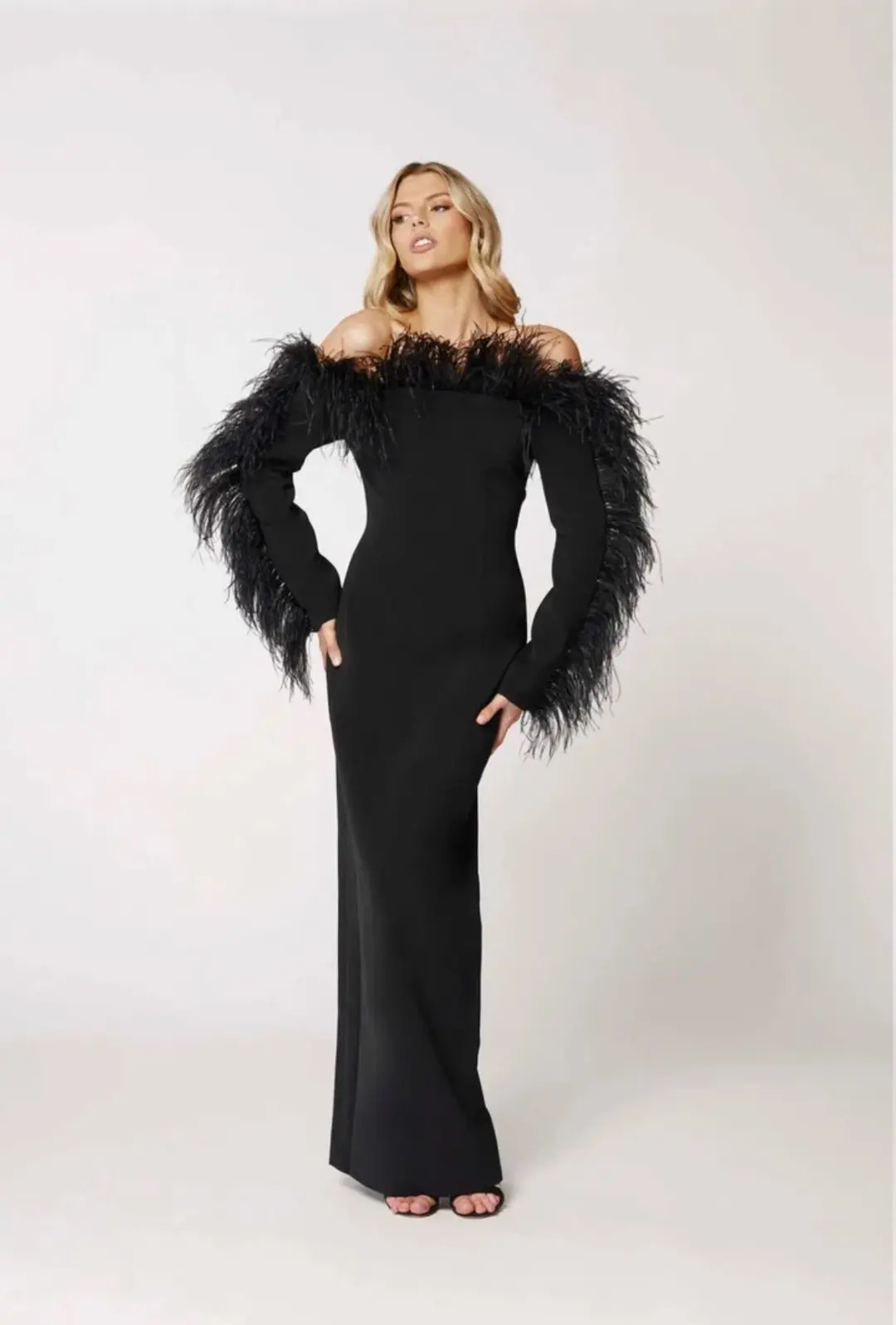 Bianca and Bridgett Lani Dress Black Size 6 / XS for rent on The Volte - main image