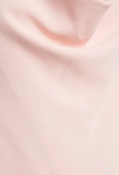 Alice & Olivia Harmony Draped Crepe Mini Dress Blush Size 14 for rent on The Volte - main image