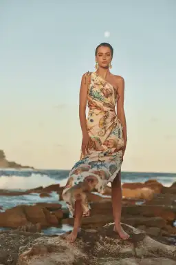 Sonya Moda Nour Maxi Dress Seashell Size 10 / M for rent on The Volte - image 1