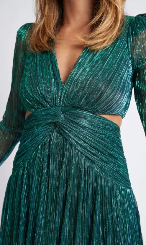 Sheike Millennium Dress Green Size 16 for rent on The Volte - main image