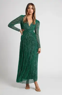 Sheike Millennium Dress Green Size 16 for rent on The Volte - image 1