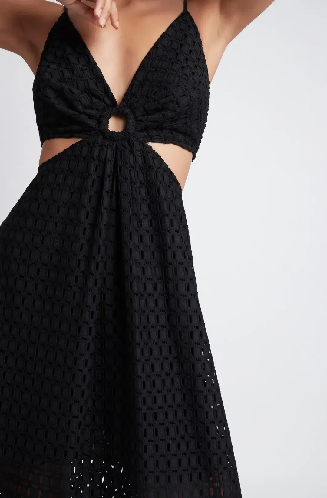 Sheike Meredith Dress Black Size 16 for rent on The Volte - main image