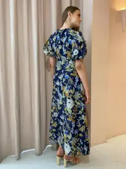 Sir The Label Lilian Puff Sleeve Dress Floral Size 8 for rent on The Volte - image 4