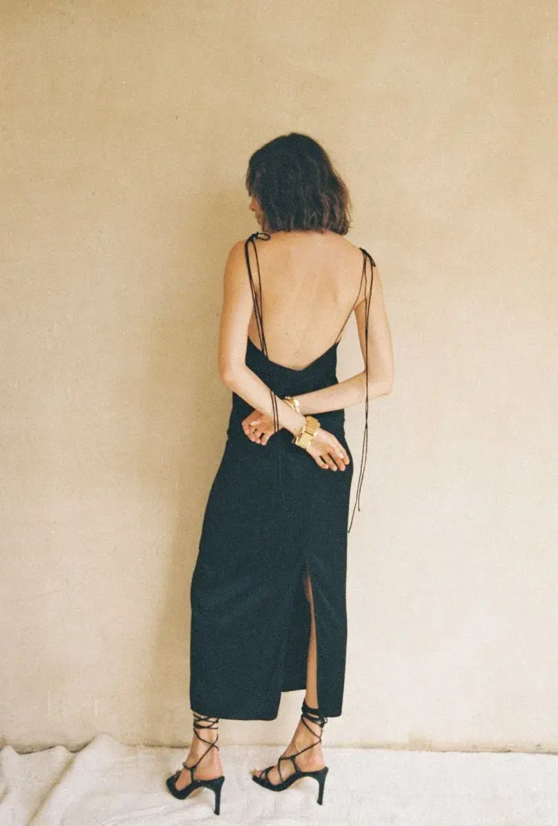 Johansen The L'ete Dress Black Size XS / AU 6 for rent on The Volte - main image