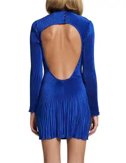 L’Idée Soirée Gisele Sleeved Mini Cobalt Blue Size AU 8 for rent on The Volte - image 3