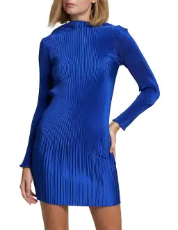 L’Idée Soirée Gisele Sleeved Mini Cobalt Blue Size AU 8 for rent on The Volte - image 1