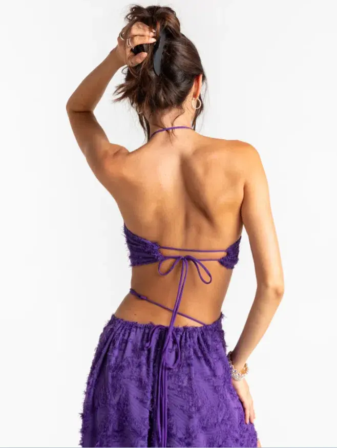 Arcina Ori Issi Set Purple Size M / AU 10 for rent on The Volte - main image