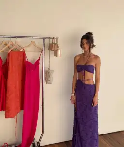 Arcina Ori Issi Set Purple Size M / AU 10 for rent on The Volte - image 4