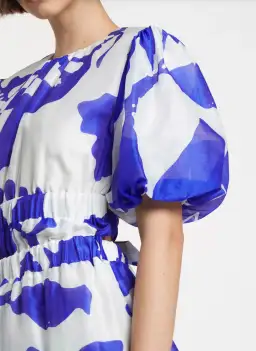 Sir the Label Vivi Open Back Mini Dress Merce Abstract Print Size AU 6 for rent on The Volte - image 3