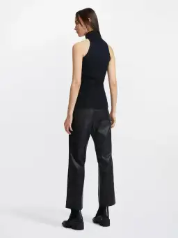 Dion Lee Muscular Twist Tank Top Black Size 6 for rent on The Volte - image 3