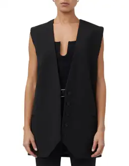 Camilla and Marc Valentina Vest Black Size 6 for rent on The Volte - image 6