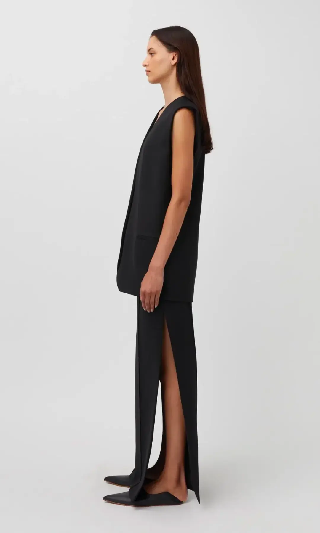 Camilla and Marc Valentina Vest Black Size 6 for rent on The Volte - main image