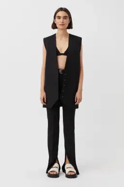 Camilla and Marc Valentina Vest Black Size 6 for rent on The Volte - image 1