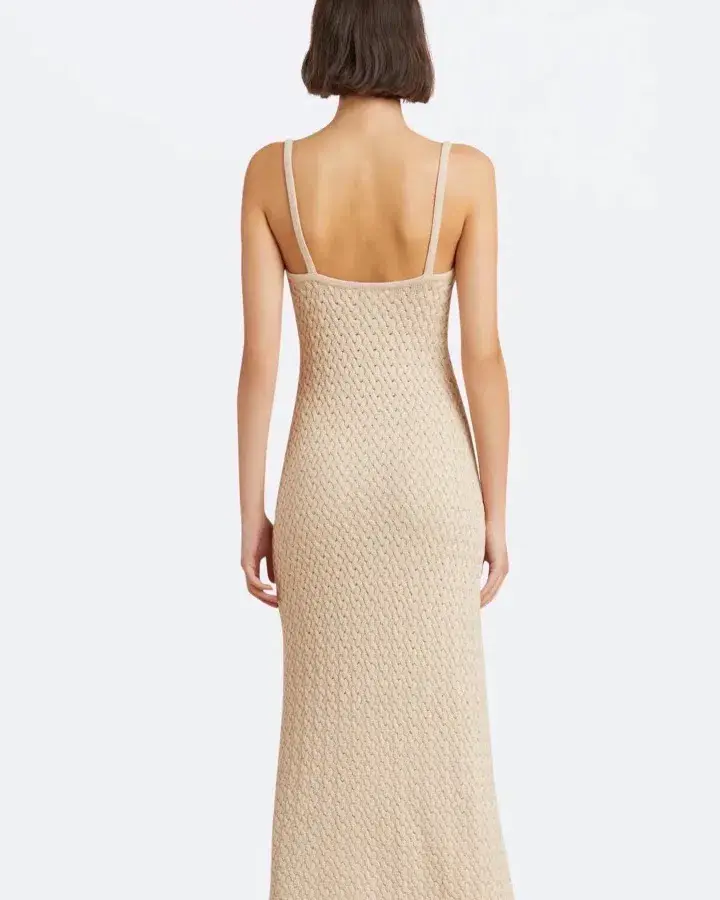 Bec & Bridge Effie Knit Key Maxi Dress Shell Size S / Au 8 for rent on The Volte - main image