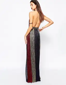 Bec & Bridge Santal Maxi Dress Sparkle Multi Size 8 for rent on The Volte - image 3