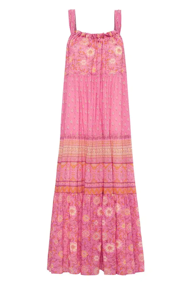 Spell and the Gypsy Utopia Strappy Sundress Flamingo Size XS/Au 6 for rent on The Volte - main image