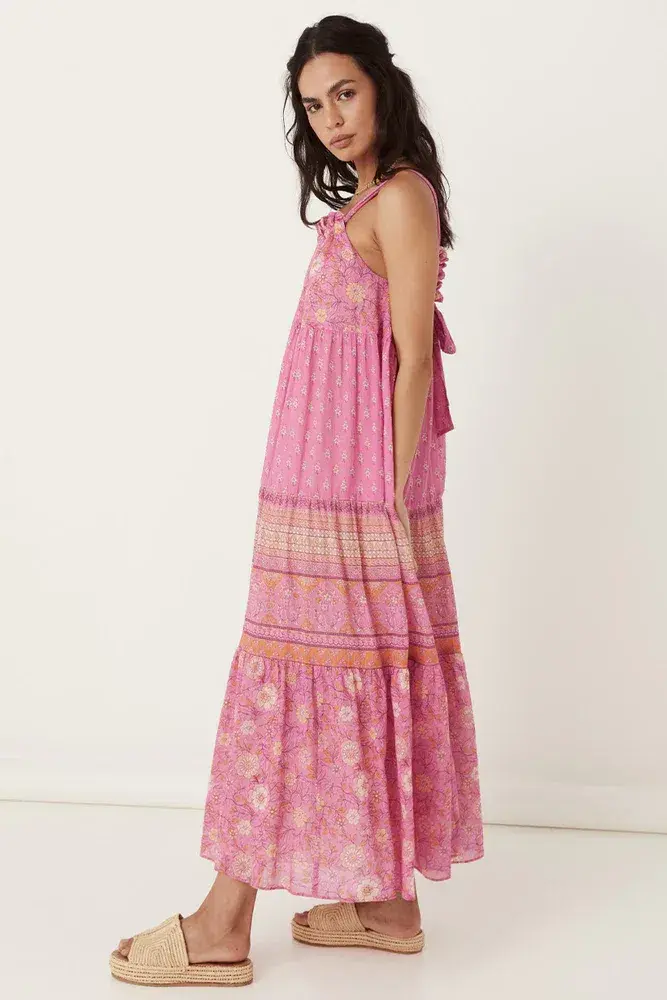 Spell and the Gypsy Utopia Strappy Sundress Flamingo Size XS/Au 6 for rent on The Volte - main image