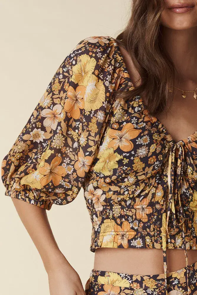 Spell and the Gypsy Hibiscus Lane Licorice Set Size XS/Au 6 for rent on The Volte - main image