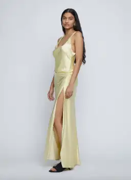 Anna Quan Etta Dress Champagne/Yellow Size 12 for rent on The Volte - image 2
