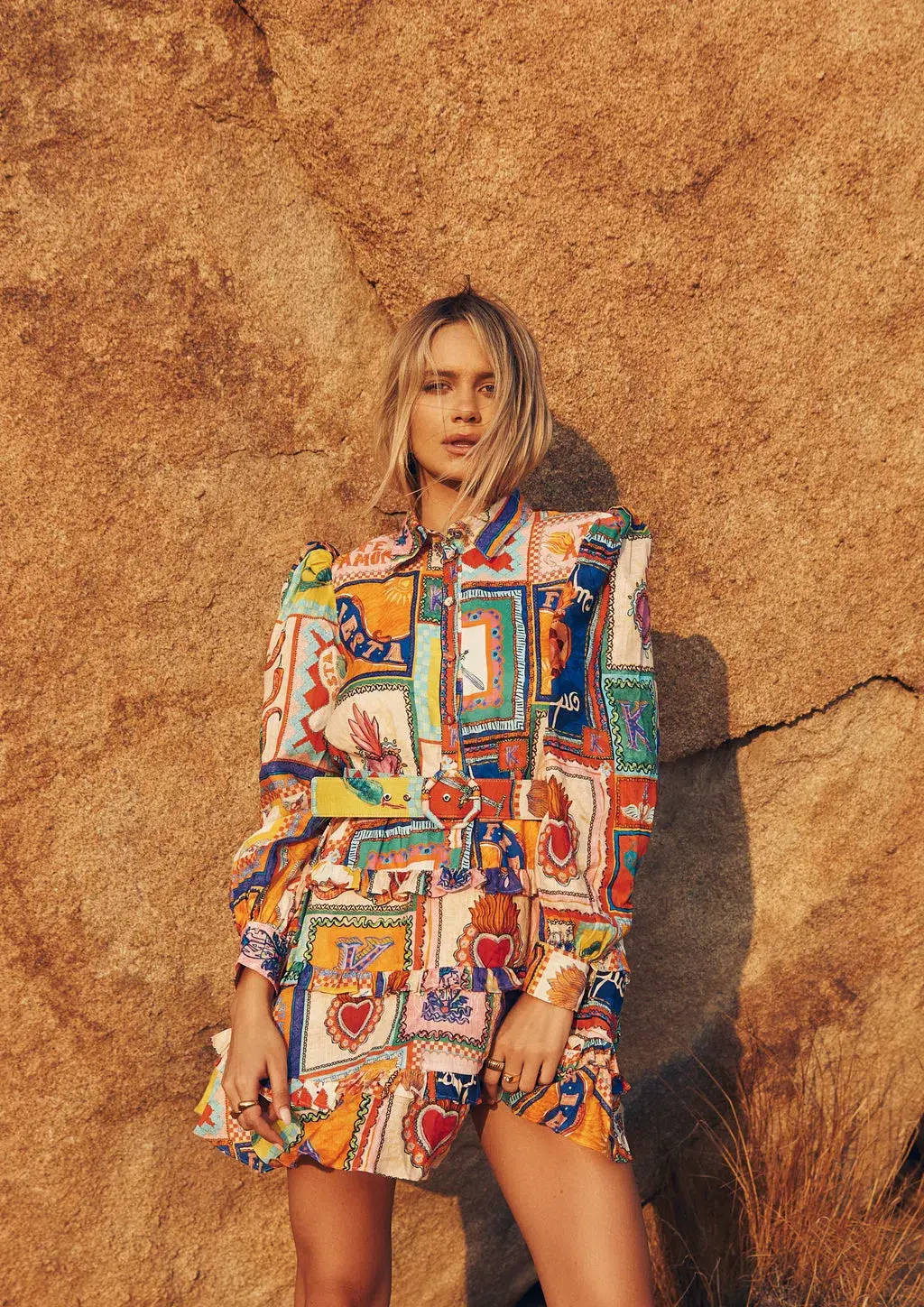 Kate Ford Viatoris Layered Dress Wayfarer Size 12 for rent on The Volte - main image