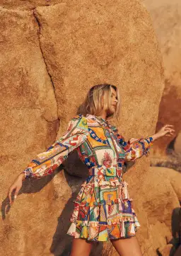 Kate Ford Viatoris Layered Dress Wayfarer Size 12 for rent on The Volte - image 2