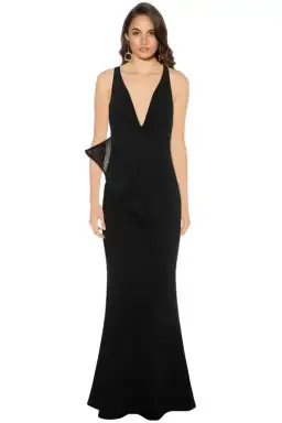 Sheike Olivia Maxi Dress Black Size 16 for rent on The Volte - image 1