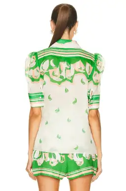 Zimmermann High Tide Sailboats Set Green Sailboats Size 1/AU 10 for rent on The Volte - image 3