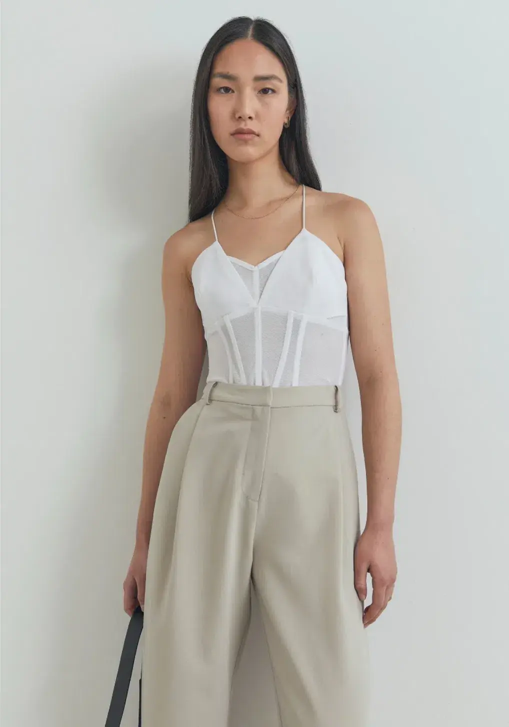 Viktoria and Woods Sigma Corset Bustier White Size 1 / AU 8 for rent on The Volte - main image