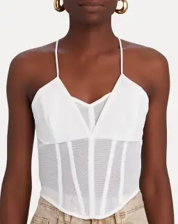 Viktoria and Woods Sigma Corset Bustier White Size 1 / AU 8 for rent on The Volte - image 5