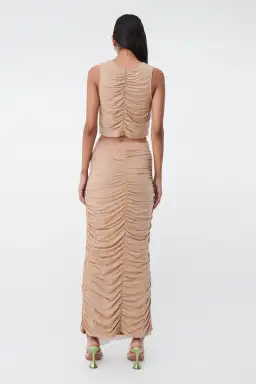 Suboo Dali Asymmetric Set (Top & Skirt) Nude Size S / AU 8 for rent on The Volte - image 3