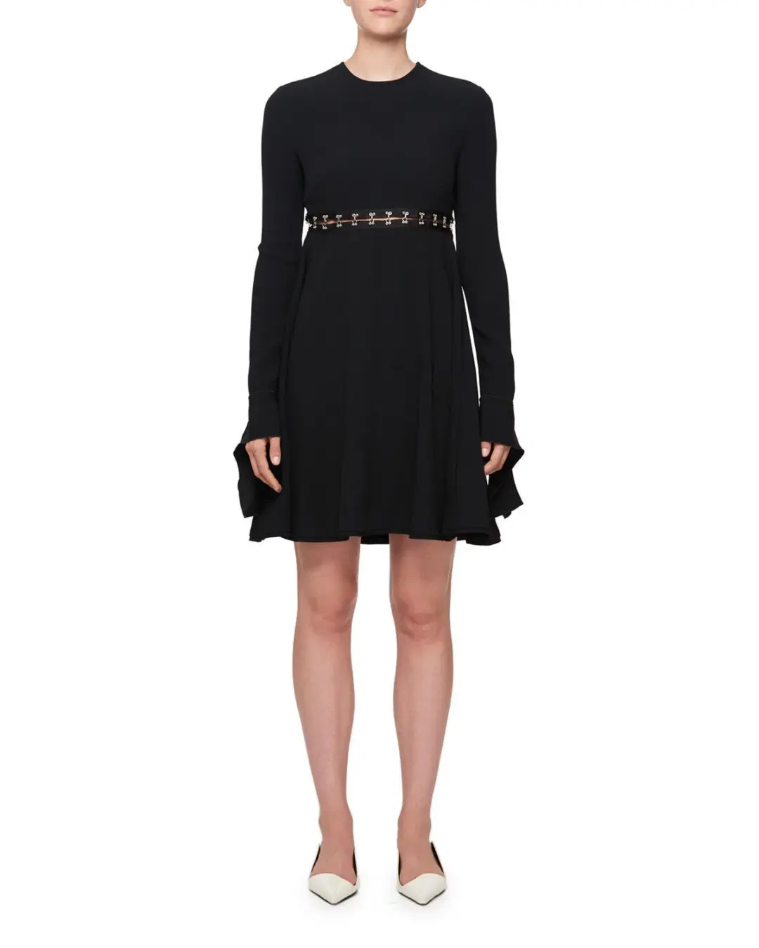 Proenza Schouler Hook And Eye Dress Black Size AU 8 for rent on The Volte - main image
