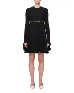 Proenza Schouler Hook And Eye Dress Black Size AU 8 for rent on The Volte - image 2