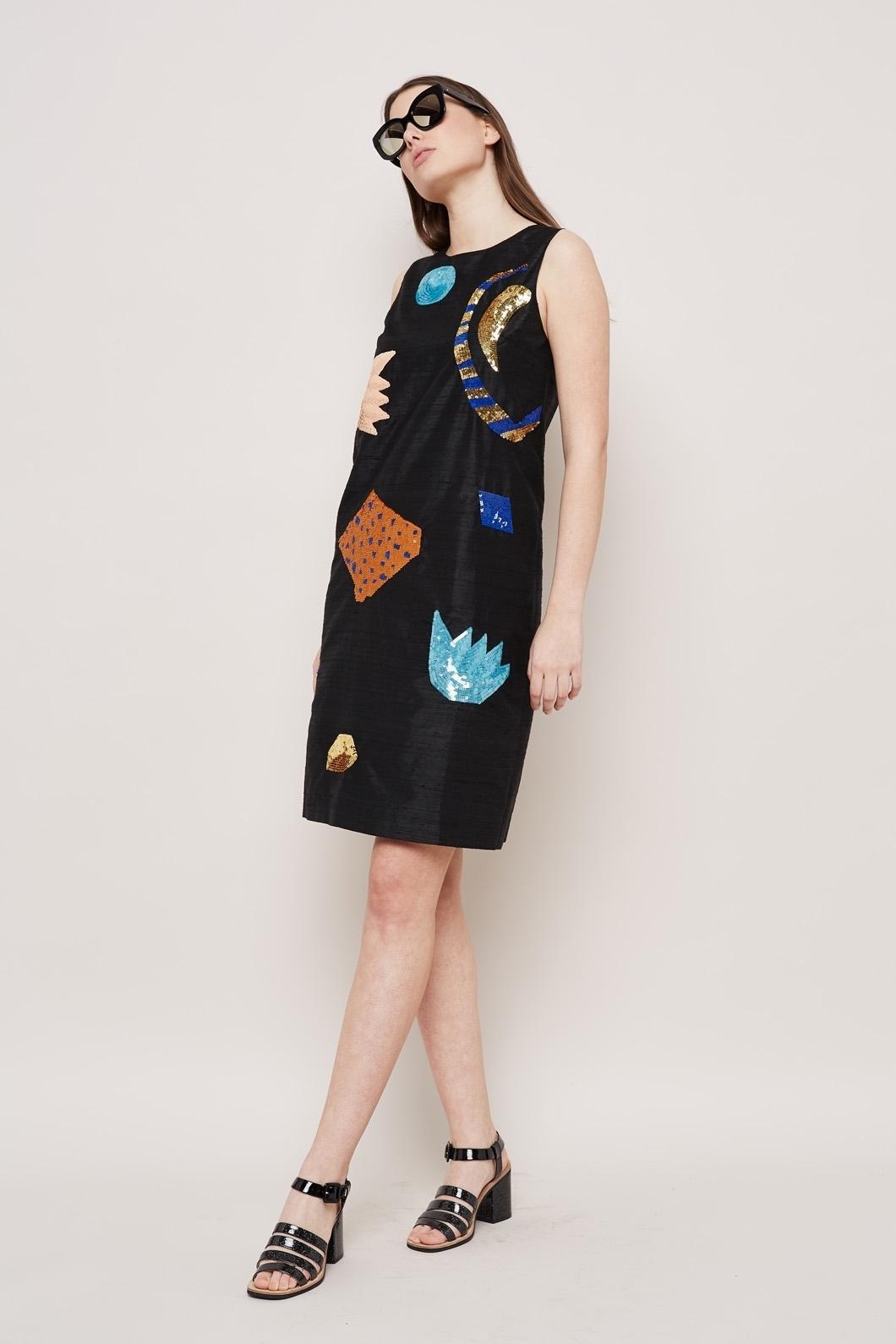 Gorman - Fleur Noir Sequinned Dress for rent on The Volte - main image