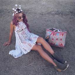 Asilio Diamond in the Rough Dress White 6 for rent on The Volte - image 3