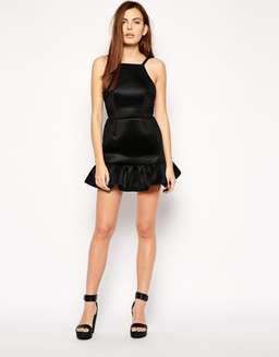 Finders Keepers Mesmerize Mini Dress Black Size 6 for rent on The Volte - image 1