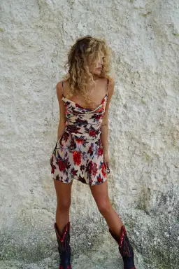 Rat & Boa Ceretti Mini Dress Print Size Small/AU 8 for rent on The Volte - image 1