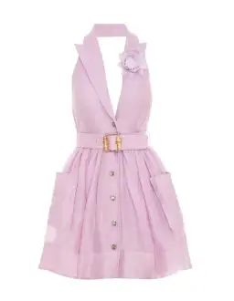 Zimmermann The High Tide Tuxedo Mini in Lilac Size 0/AU 8 for rent on The Volte - image 2