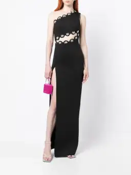 Rachel Gilbert Stella Gown Black Size 0 / AU 6 for rent on The Volte - image 1