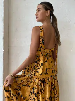 ACLER Astoria Dress in Night Garden Size 10 for rent on The Volte - image 4