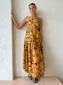 ACLER Astoria Dress in Night Garden Size 10 for rent on The Volte - image 3