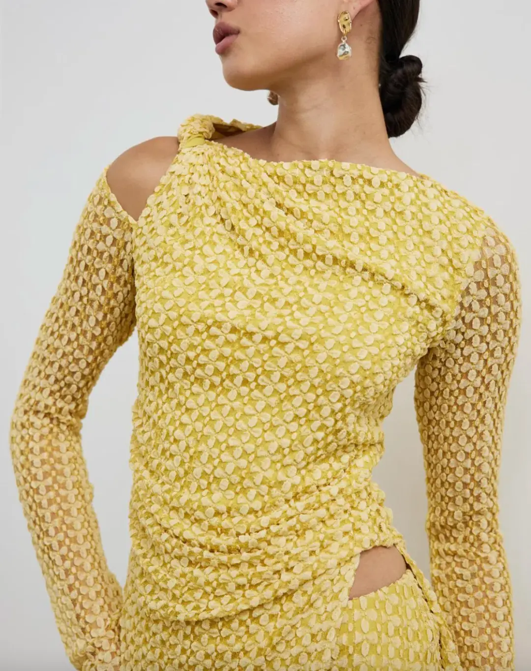 Camilla And Marc Riviera Top Yellow Size 6 for rent on The Volte - main image