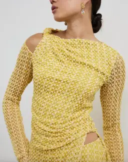 Camilla And Marc Riviera Top Yellow Size 6 for rent on The Volte - image 2