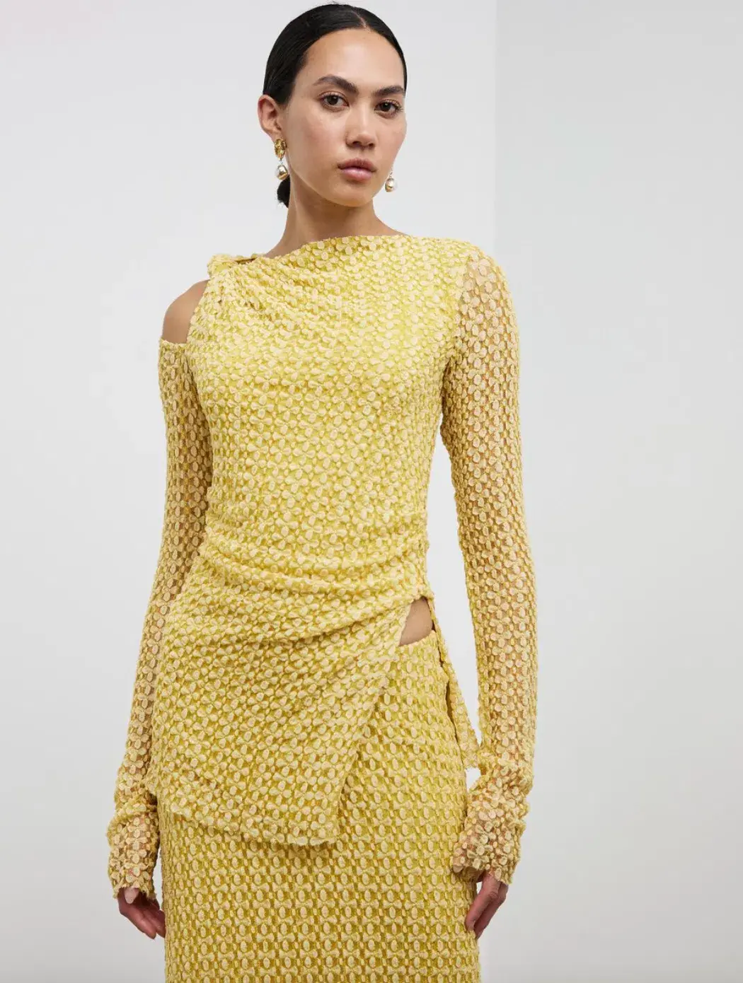 Camilla And Marc Riviera Top Yellow Size 6 for rent on The Volte - main image