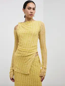 Camilla And Marc Riviera Top Yellow Size 6 for rent on The Volte - image 1